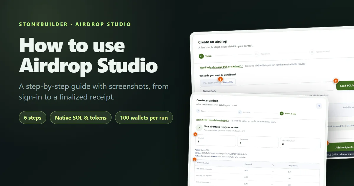 How to Use Airdrop Studio: A Step-by-Step Guide
